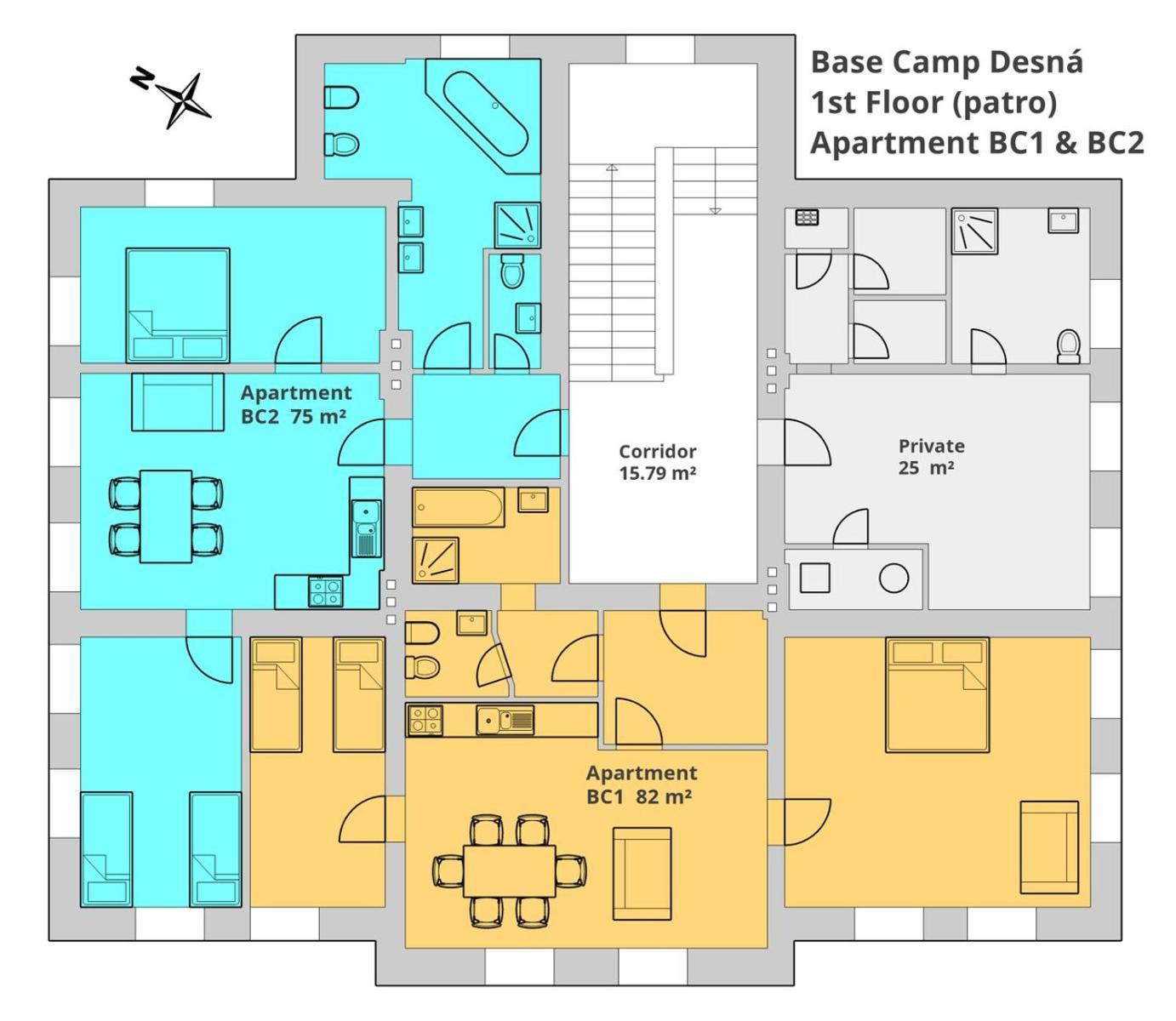 Base Camp Desna Leilighet Rom bilde